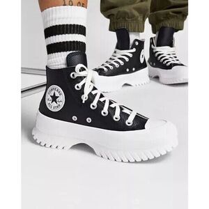 Converse Chuck Taylor All Star Lugged 2.0 Premium Leather Shoes Men’s 8.5 [NEW]